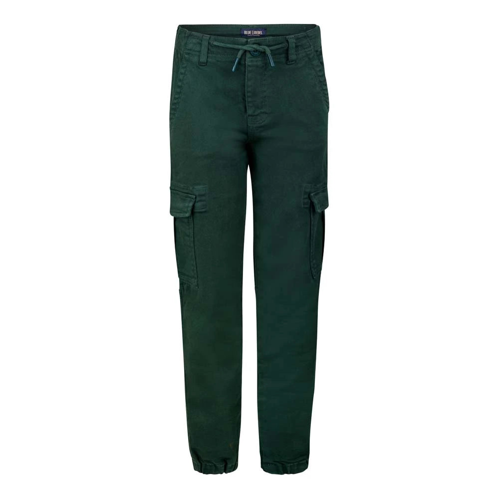 Donkergroene jeans van Blue Rebel