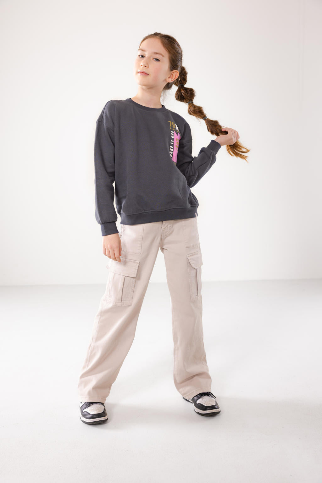 Comfortabele en stijlvolle cargobroek van Blue Rebel