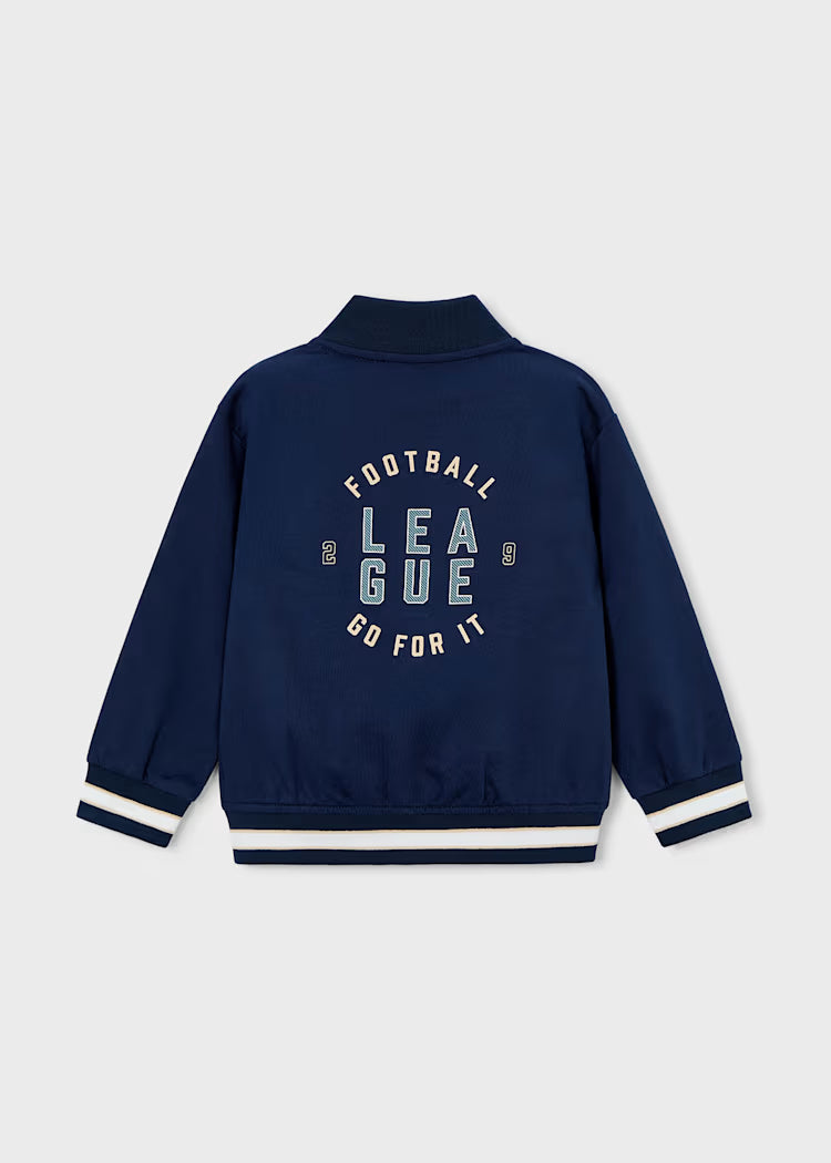🛩️ Stoere Bomber Jacket – Navy Explorer