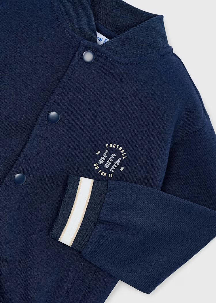 🛩️ Stoere Bomber Jacket – Navy Explorer