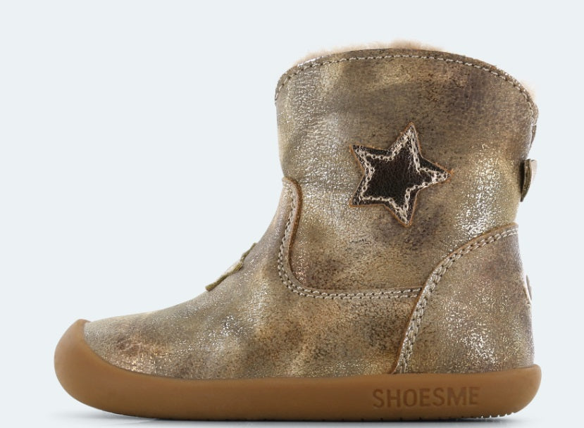 Shoesme brons laarsje met sterren