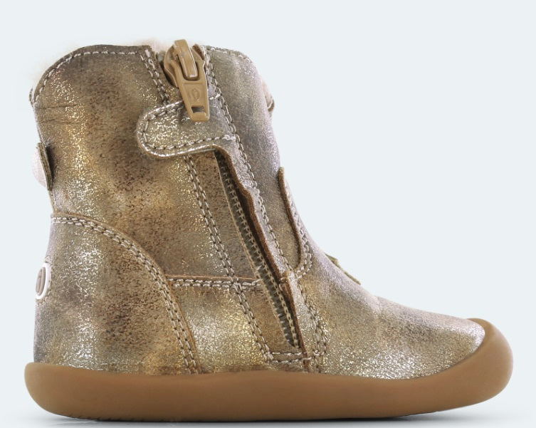 Shoesme brons laarsje met sterren