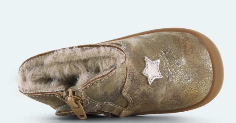 Shoesme brons laarsje met sterren