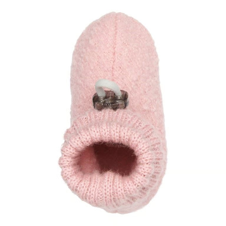 💕 Bergstein Cozy Baby – Heerlijk warme babyslofjes in Soft Pink