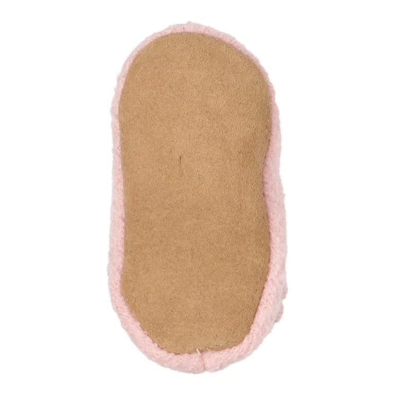 💕 Bergstein Cozy Baby – Heerlijk warme babyslofjes in Soft Pink
