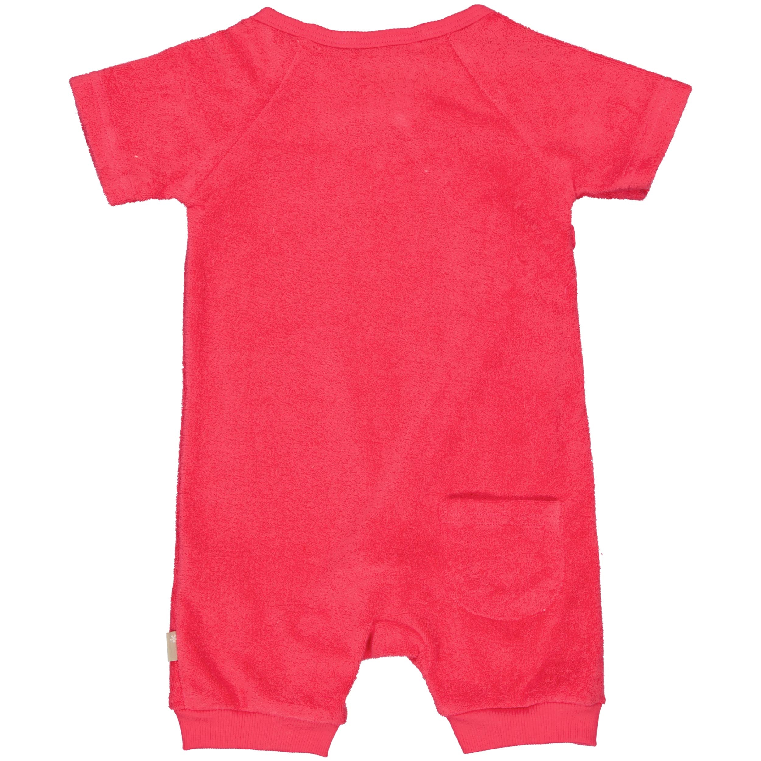 ❤️ Badstof Baby Speelpakje – Summer Coral | BESS