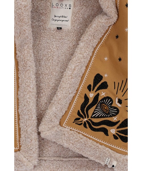 Looxs geborduurde bodywarmer