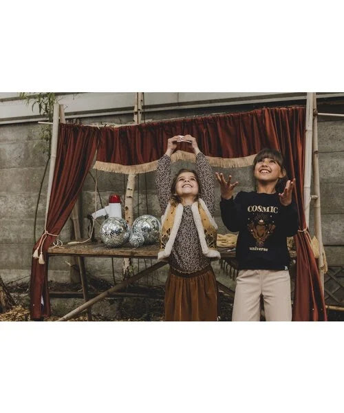 Looxs geborduurde bodywarmer