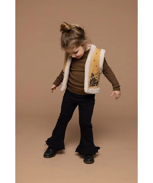 Looxs geborduurde bodywarmer